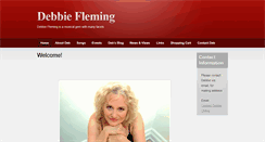 Desktop Screenshot of debbiefleming.ca